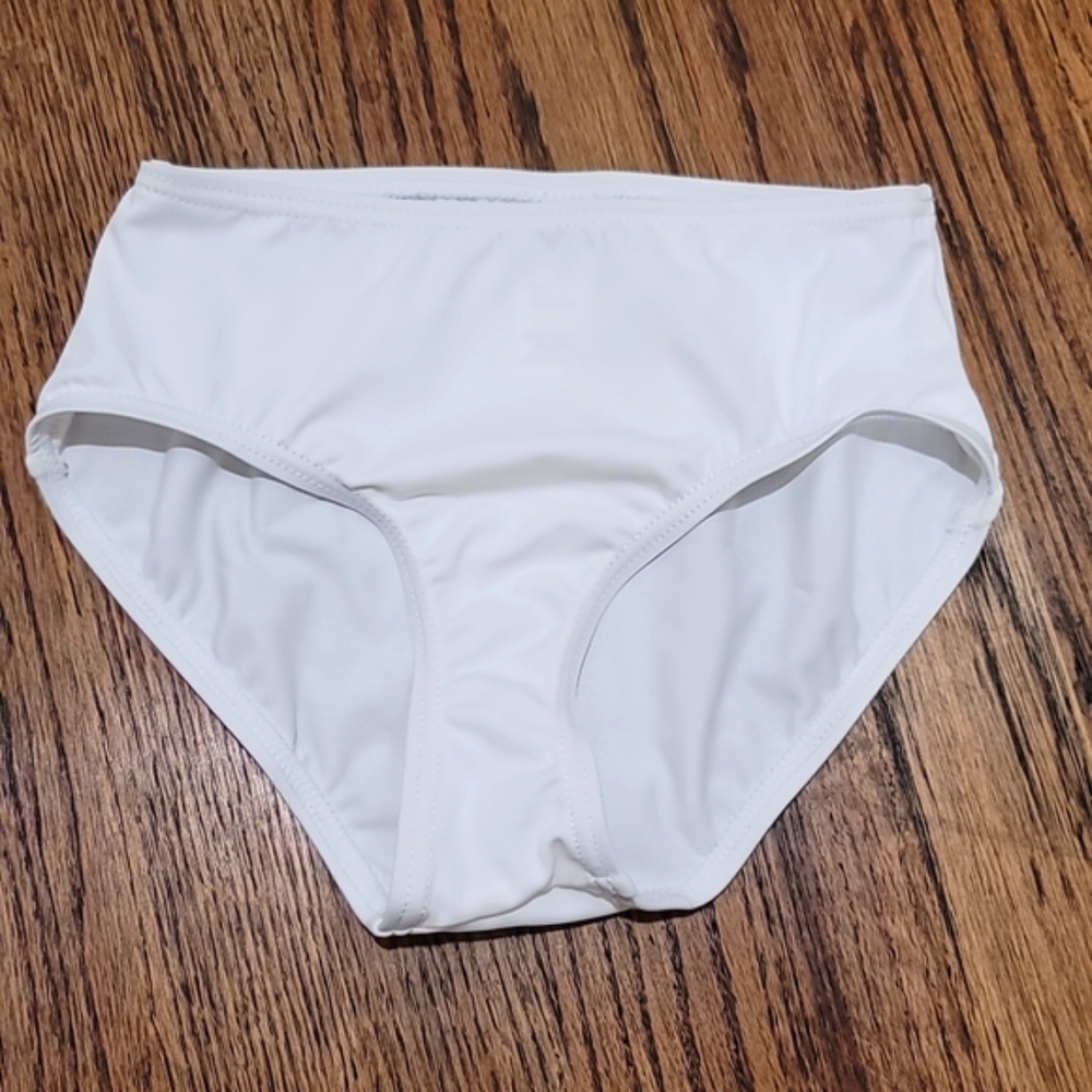 Balera Basic Dance Brief, White, Small child